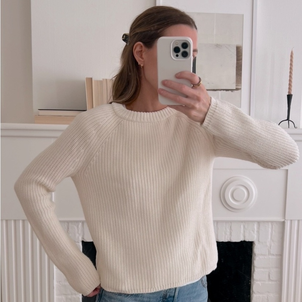 Jenni Kayne cotton crewneck sweater
